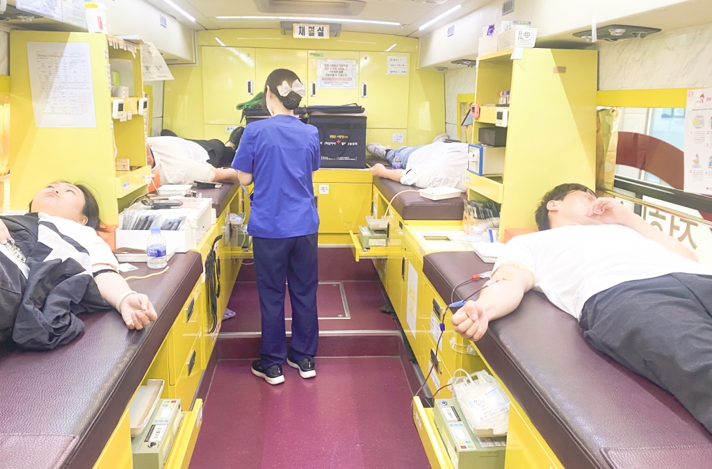 The 1st Blood donation event